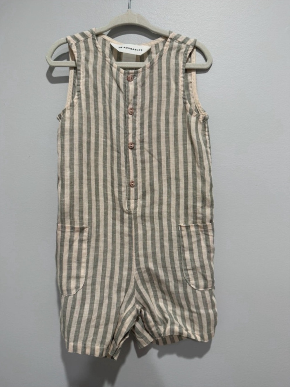 H&M linen romper